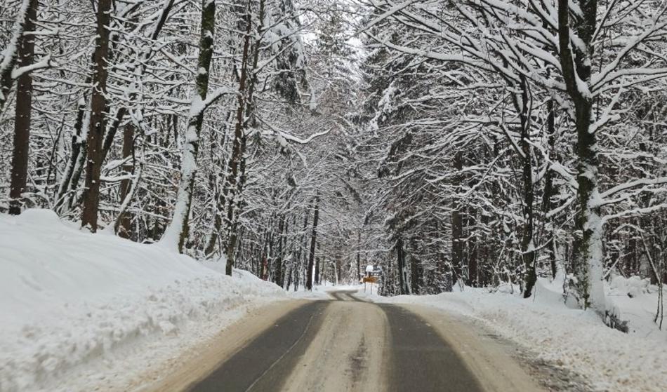 Vreme: Znano, v katerih predelih Slovenije bo snežilo v četrtek