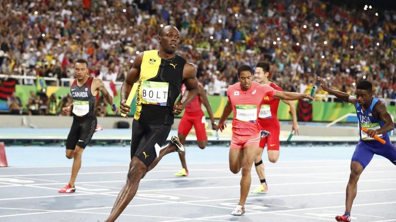 Usain Bolt Jamajka štafeta 4X100 Rio 2016