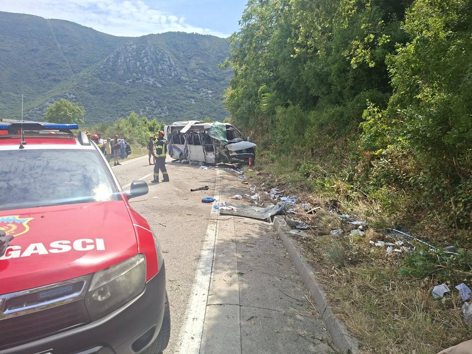 Nesreča avtobusa v Črni gori | Avtor: Facebook/Vatrogasna jedinica Kotor