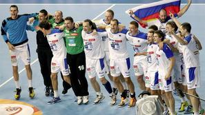 Kavtičnik Mačkovšek Slovenija Rusija SP svetovno prvenstvo v rokometu 2013 Barce