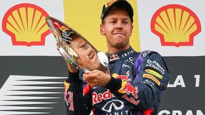 Vettel Red Bull Formula 1 Spa Francorchamps Belgija velika nagrada