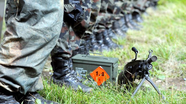 Vojaški tabor v Bohinjski Beli