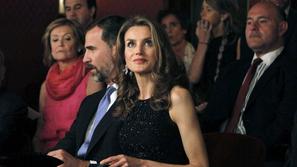 Princ Felipe in princesa Letizia