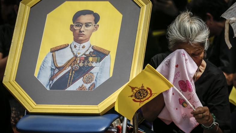 Umrl tajski kralj  Adulyadej