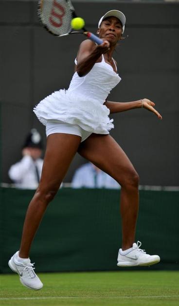 Venus Williams Tina Turner look Wimbledon 2010