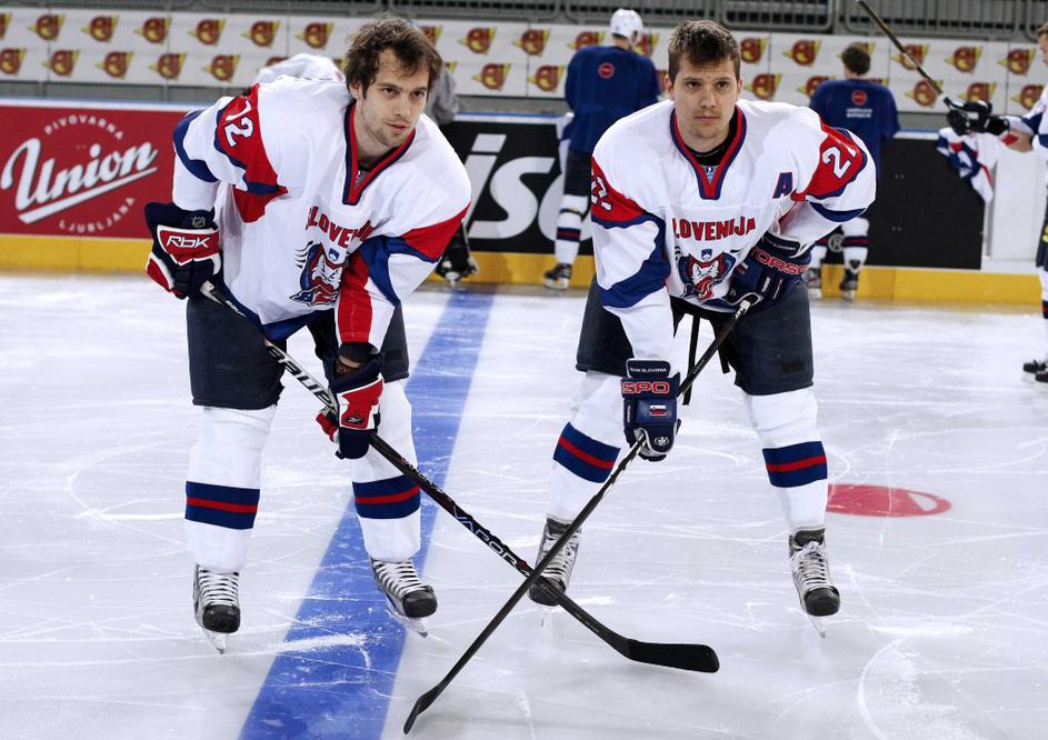 David in Marcel rodman slovenska hokejska reprezentanca hokej