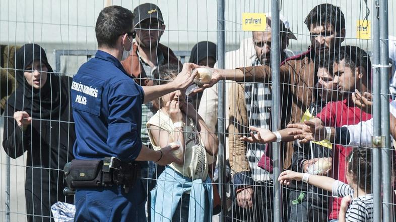 Madžarska, begunci