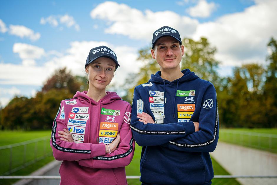 Nika Prevc Domen Prevc | Avtor: Profimedia