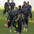 Messi Alves Neymar Atletico Madrid Barcelona Liga prvakov četrtfinale