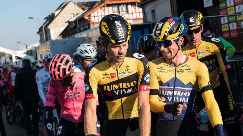 Lennard Hofstede in Primož Roglič