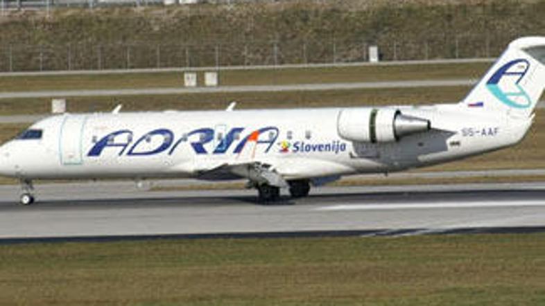 V primerjavi z lanskim letom je Adria v rednem prometu povečala število potnikov