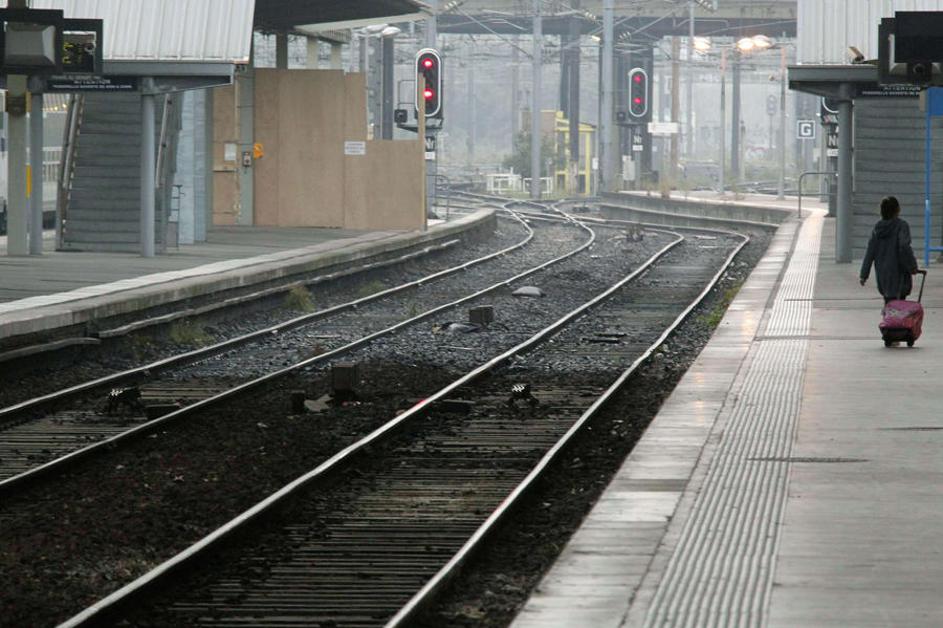 Francija, stavka, železnica, metro, železniška proga