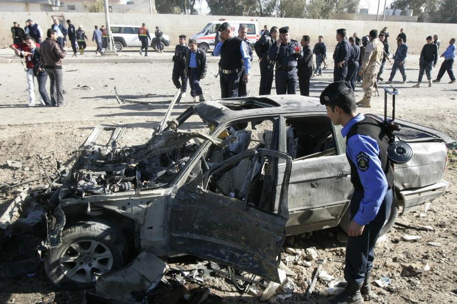 Eksplozija bombe v Kirkuku