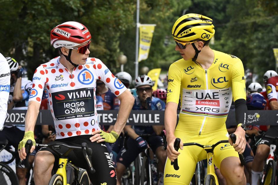 vingegaard pogačar | Avtor: Profimedia