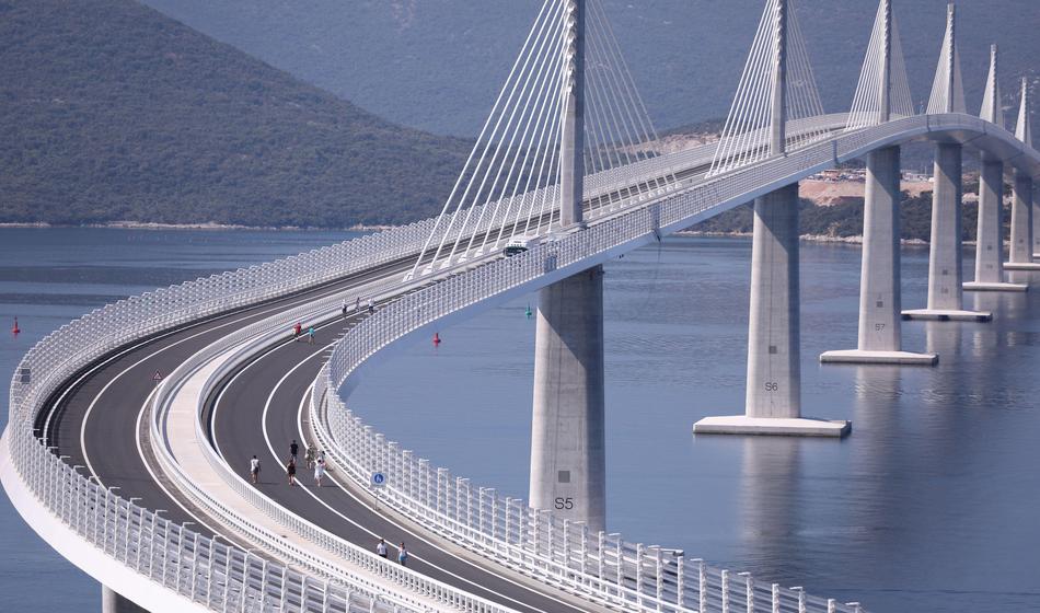 Ogromen projekt: Hrvati v gradnjo 223 milijonov evrov vrednega mostu