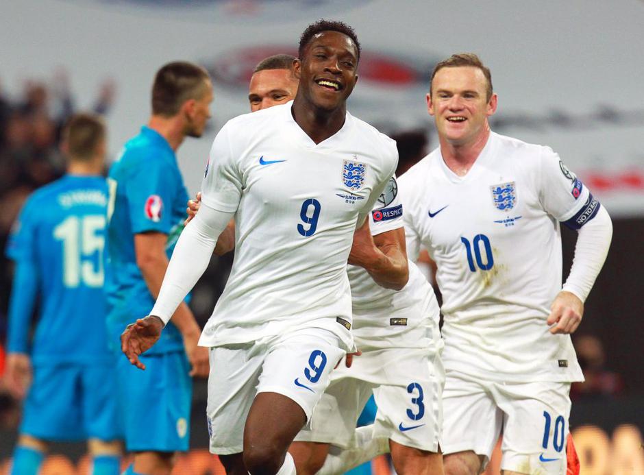 Rooney Welbeck Anglija Slovenija Wembley | Avtor: EPA