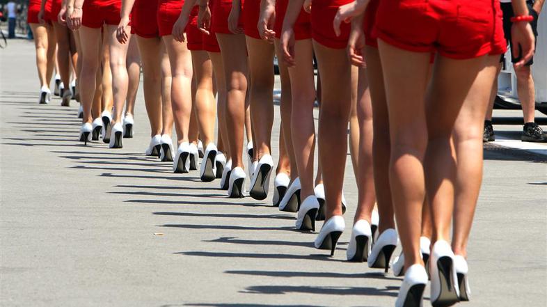 paddock girls Istanbul 2010