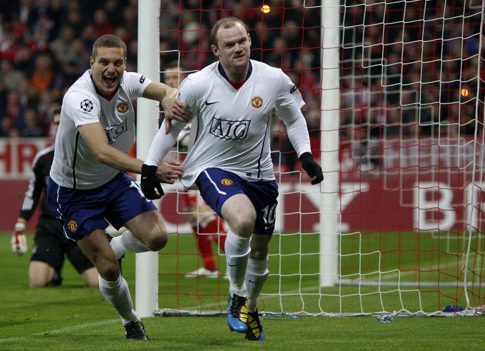 Rooney je zadel že v drugi minuti. (Foto: Reuters)