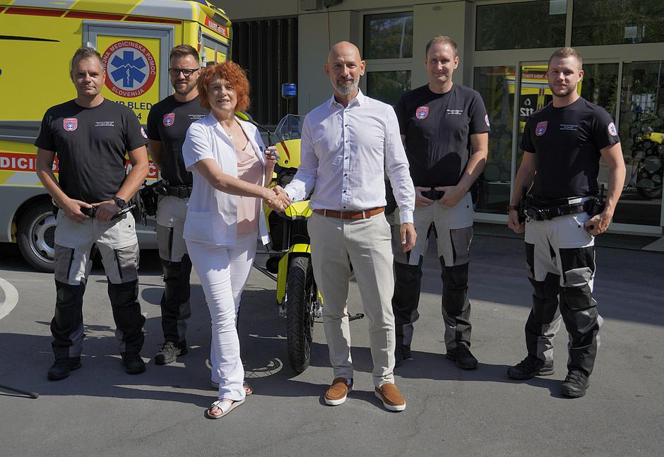 BMW reševalni motocikel ZD Bled | Avtor: Matija_Janežič