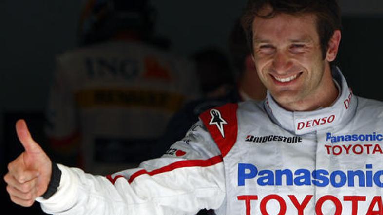Jarno Trulli si je pridirkal svoj četrti pole position.