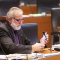 Slovenija 24.10.2013 Matjaz Zanoskar, nadaljevanje redne seje DZ, na kateri so m