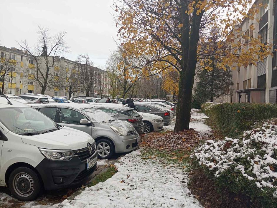 Vreme, sneg v Ljubljani | Avtor: V. L. 