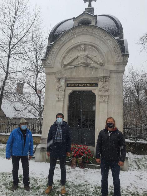 Majdičeva kapela v Prešernovem gaju v Kranju