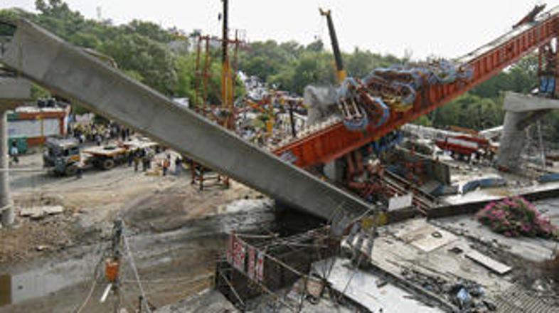 Današnja nesreča je druga večje nesreča na newdelhijski podzemni železnici, ki j