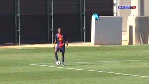 Abidal Barcelona B Istres prijateljska tekma