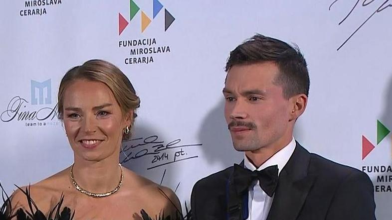 Primož Roglič Tina Maze