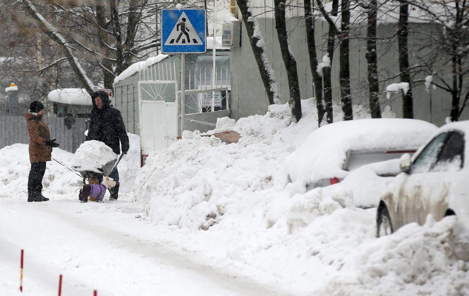 Moskva sneg | Avtor: Epa