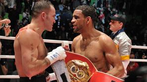 Paul Delgado (desno) je dejal, da ni pričakoval, da bo Dejan Zavec (levo) udarja