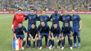Francoska nogometna reprezentanca, 2012