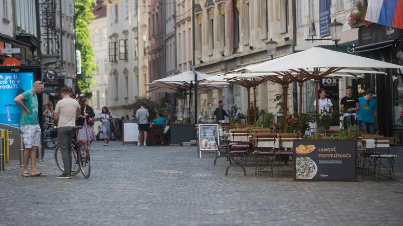 Ljubljana brez turistov