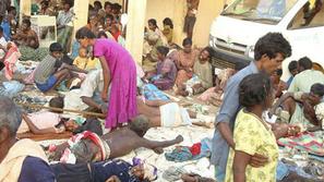 V napadu na delujočo bolnišnico v Šrilanki je bilo ubitih 50 ljudi.
