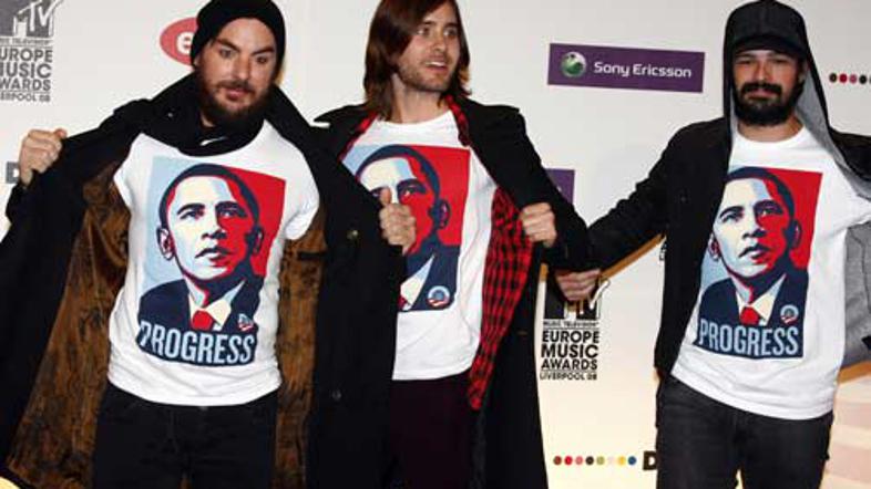 Skupina 30 Seconds to Mars je osvojila nagradi v obeh kategorijah, v katerih so 