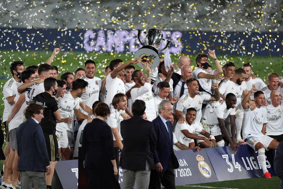Real Madrid 34. naslov državnih prvakov | Avtor: Epa