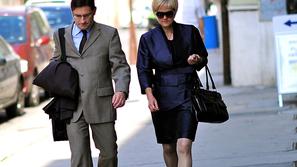 Branka Gabrijel, nekdanja prva kadrovnica v Vegradu, je na celjsko sodišča prišl