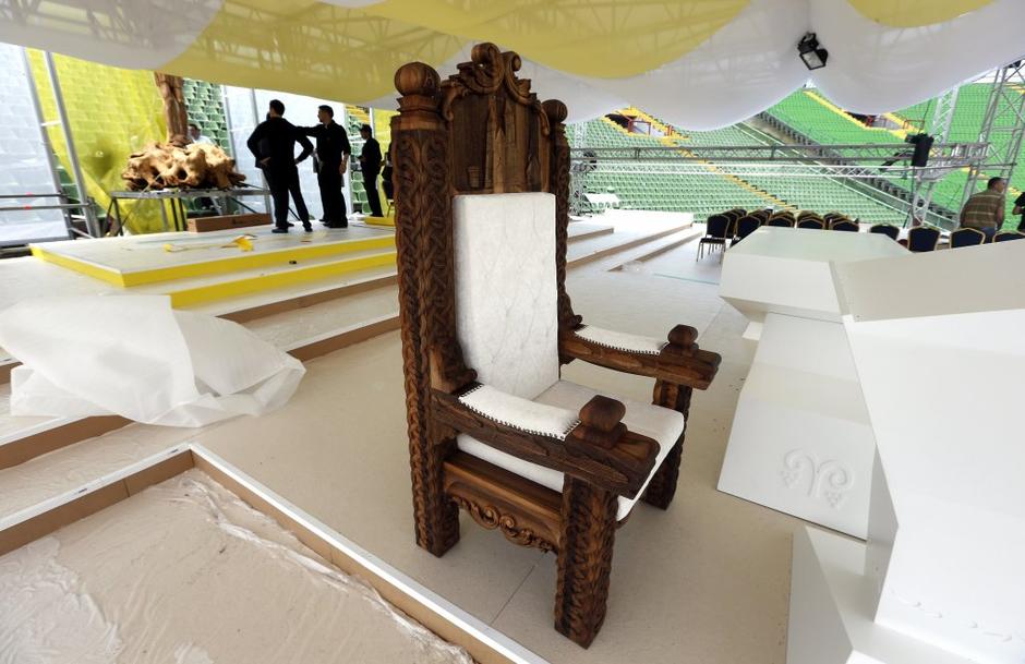 Stol za papeža, Sarajevo | Avtor: EPA