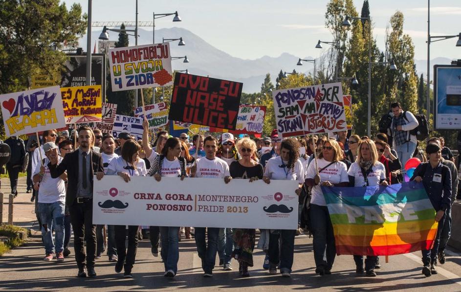 Parada ponosa v Podgorici