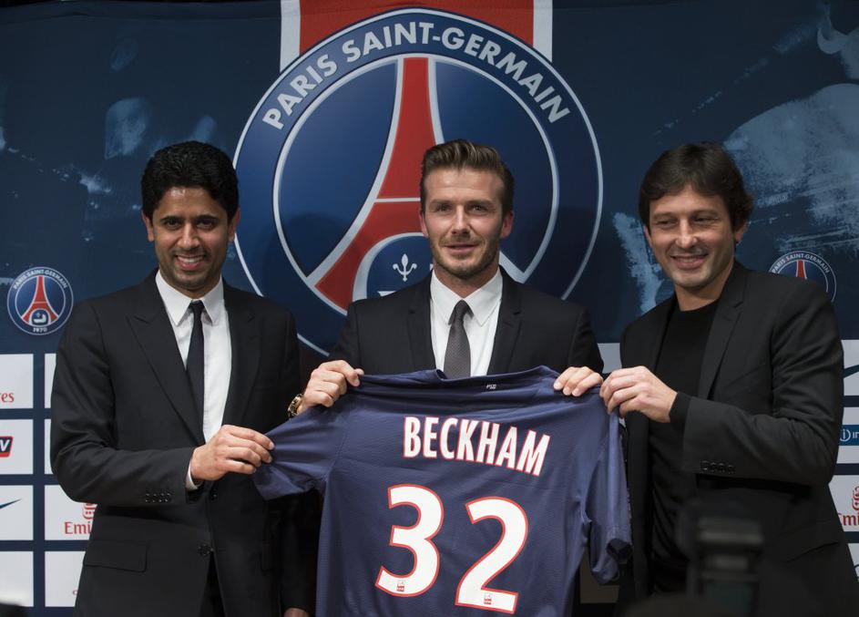 david beckham psg