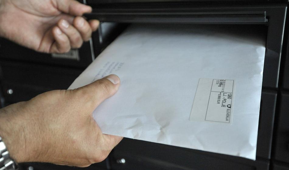 Več Slovencev bo v prihodnjih dneh dobilo pomembno pošto