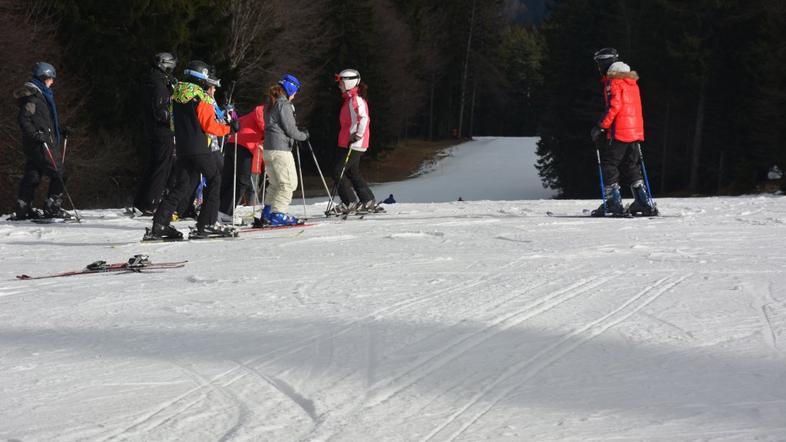 Smučanje na Pohorju