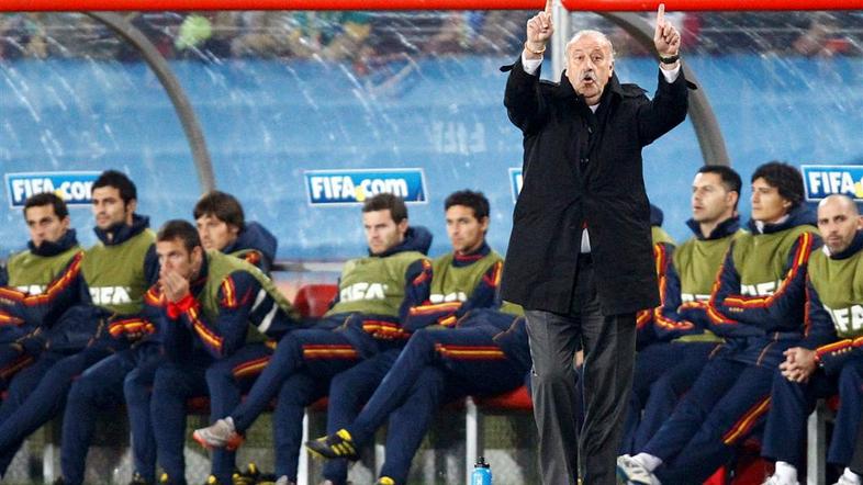 Vicente del Bosque signal roka klop menjave selektor trener