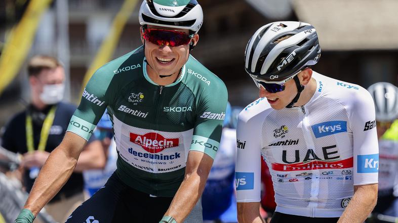 Jasper Philipsen, Tadej Pogačar