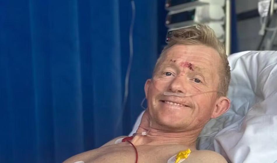 Zlomil ključnico in 13 reber, nato sporočil: "Ne bom se več pritoževal nad davki"