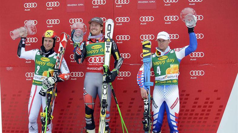 Ligety Hirscher Pinturault Kranjska Gora pokal Vitranc svetovni pokal alpsko smu