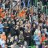 Navijači na tekmi med ACH-jem in Budvansko riviero