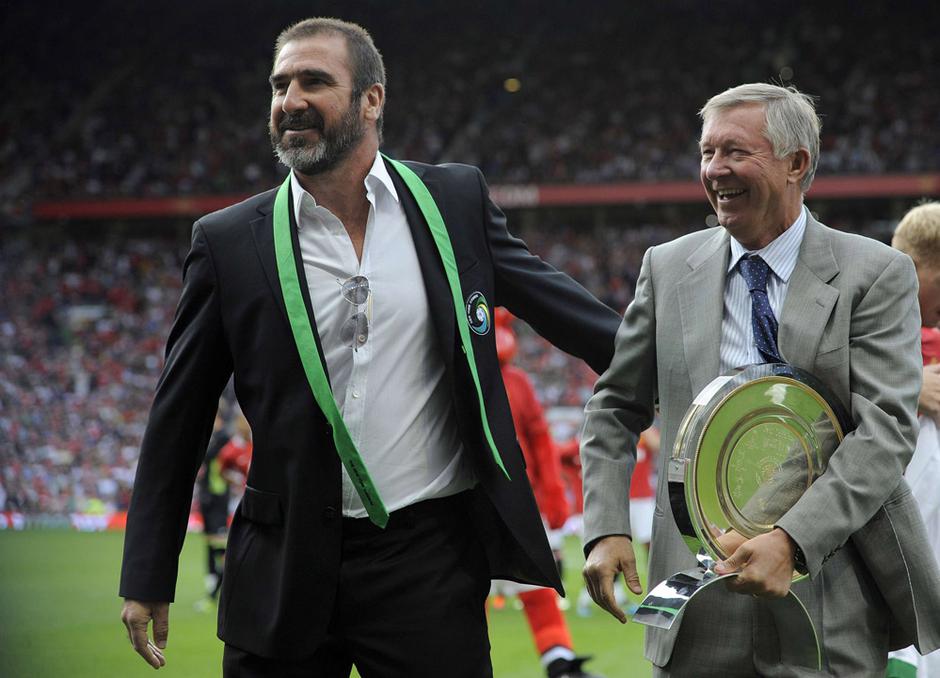 Paul Scholes, poslovilna tekma, Eric Cantona, Alex Ferguson | Avtor: Reuters
