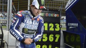 Lorenzo Rossi Yamaha motoGP Assen VN Nizozemske Nizozemska ogrevanje zlom ključn